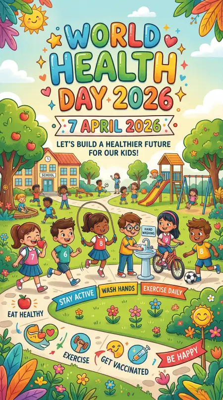 World Health Day 2026 School Activity Ideas - Free World Health Day 2026 Download