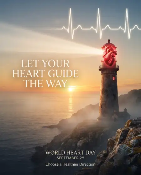 world heart day 2026 doctor awareness poster - World Heart Day 2026