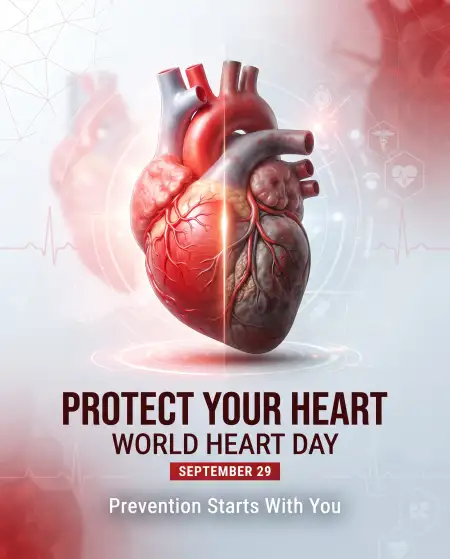 world heart day 2026 heart disease prevention message - World Heart Day 2026