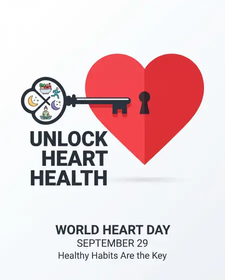 world heart day 2026 heart health infographic - World Heart Day 2026