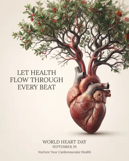 world heart day 2026 hospital poster - World Heart Day 2026
