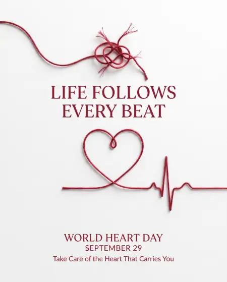 world heart day 2026 inspirational quotes - World Heart Day 2026