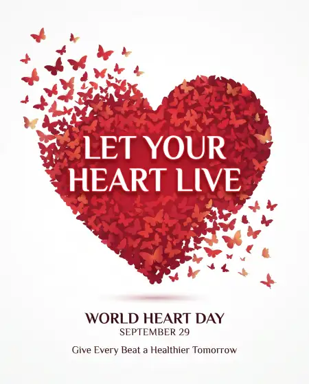 world heart day 2026 love your heart quotes - World Heart Day 2026