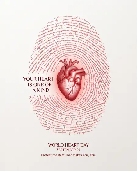 world heart day 2026 poster design - World Heart Day 2026