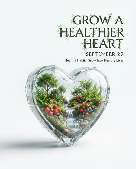 world heart day 2026 school awareness poster - World Heart Day 2026