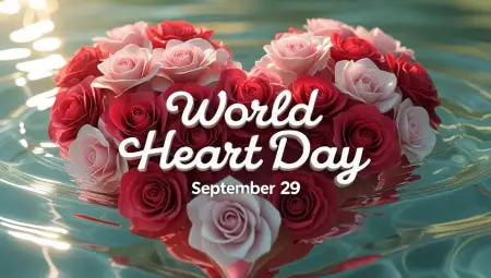 World Heart Day Best Speech In Simple English - Free Heart Download
