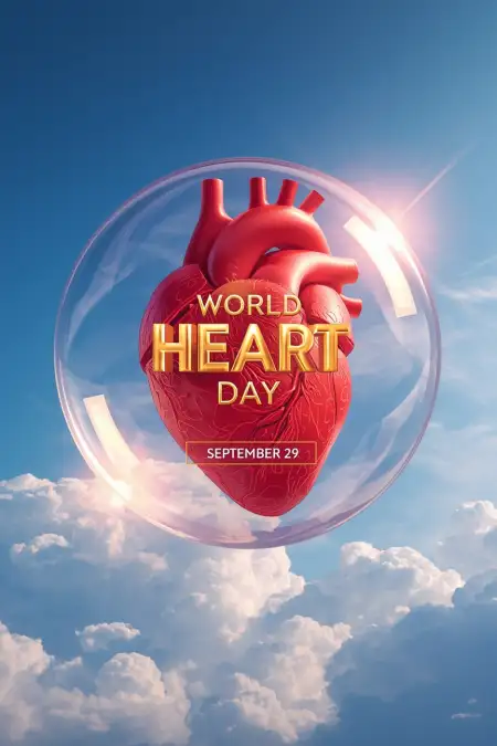 World Heart Day Whatsapp Dp And Status Images - Free Heart Download