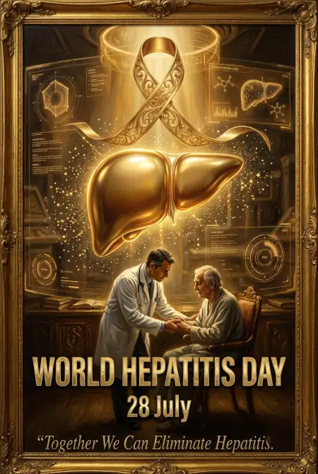 World Hepatitis Day 2026 Hospital Poster - Free World Hepatitis Day 2026 Download