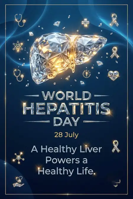 Free World Hepatitis Day Health Campaign Image Download