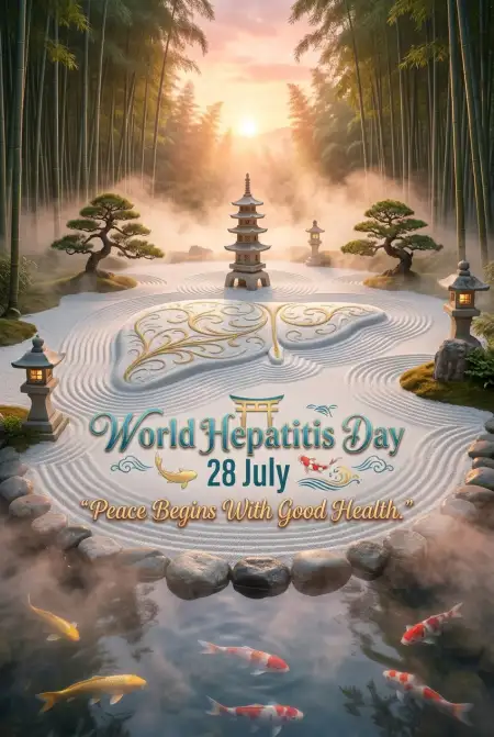 Free World Hepatitis Day Healthcare Social Media Graphics Image Download
