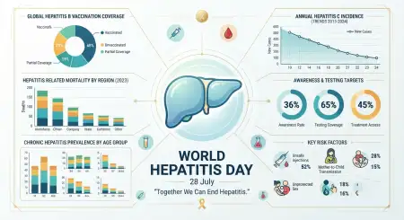 Free World Hepatitis Day Linkedin Awareness Post Image Download