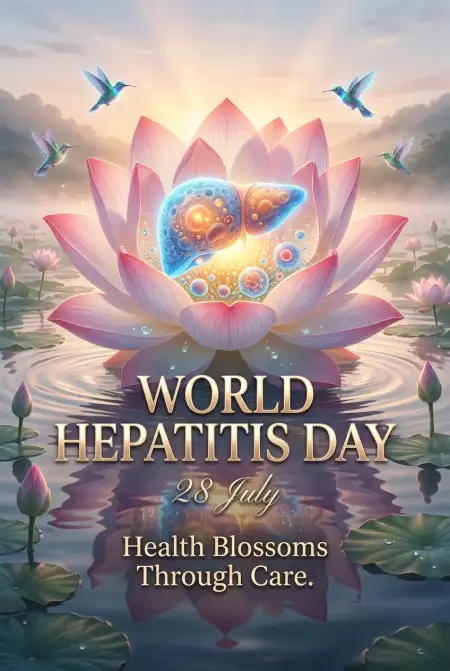 Free World Hepatitis Day Medical Background Image Download