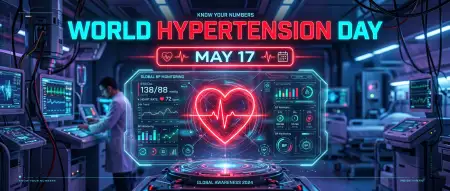 World Hypertension Day Digital Health Campaign Graphics - Free World Hypertension Day Download