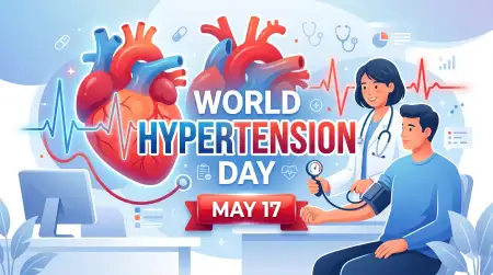 World Hypertension Day Doctor And Patient Illustration - Free World Hypertension Day Download