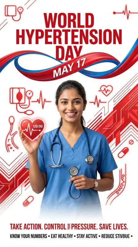 World Hypertension Day Medical Checkup Promotion - Free World Hypertension Day Download
