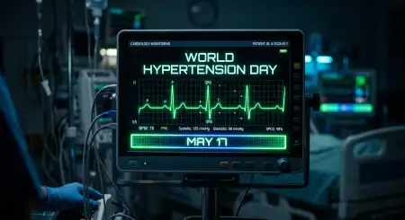 World Hypertension Day Modern Healthcare Template - Free World Hypertension Day Download