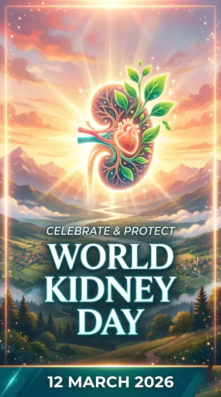 World Kidney Day 2026 Banner - Free World Kidney Day Download