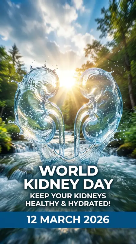 World Kidney Day 2026 Kidney Health Awareness Hd Poster - Free World Kidney Day Download