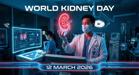 World Kidney Day 2026 Kidney Health Awareness Marketing Banner - Free World Kidney Day Download