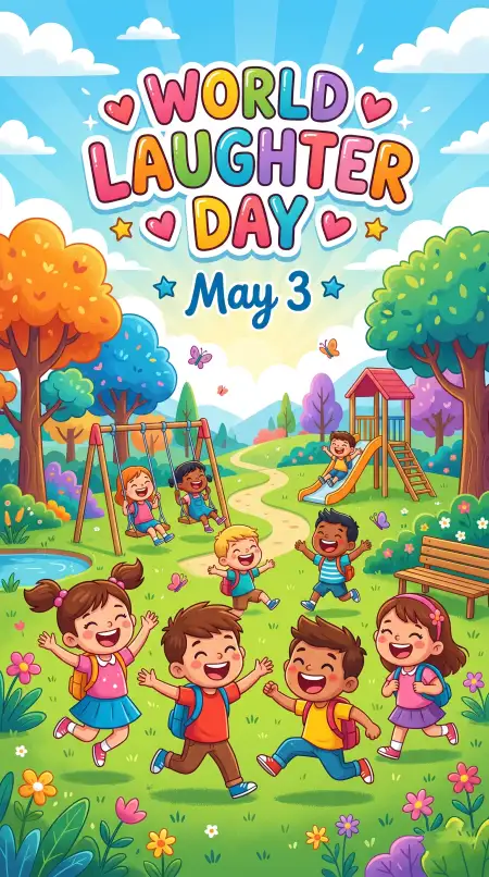 World Laughter Day 2026 Funny Stories For Kids - Free World Laughter Day 2026 Download