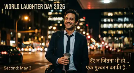 World Laughter Day 2026 Funny Wishes Messages - Free World Laughter Day 2026 Download
