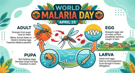 World Malaria Day 2026 Awareness Poster Drawing Easy - Free World Malaria Day 2026 Download