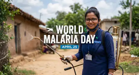 World Malaria Day 2026 Captions Hindi - Free World Malaria Day 2026 Download