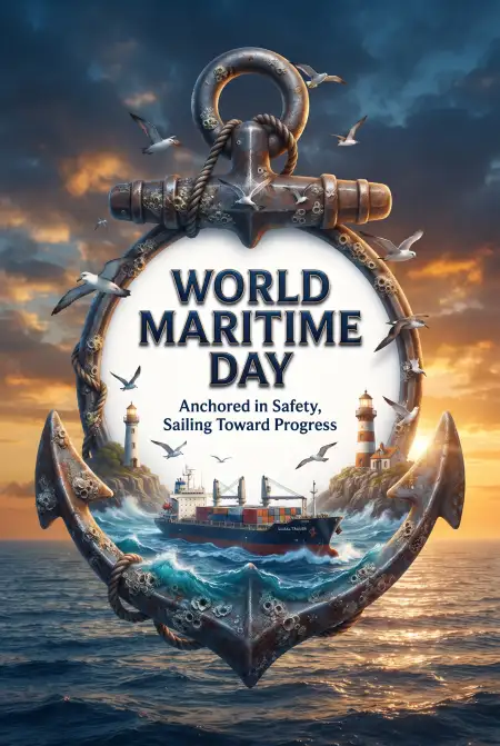 world maritime day 2026 greetings for sailors