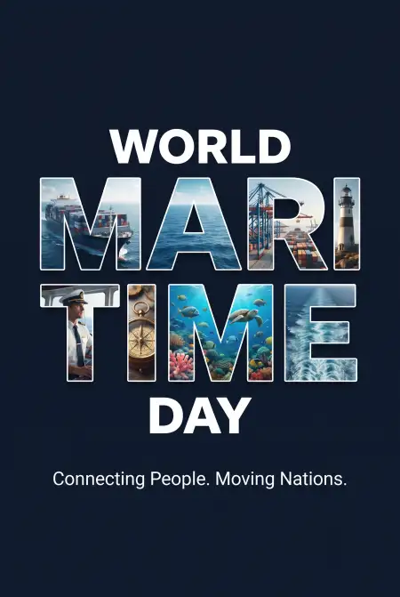 world maritime day 2026 linkedin post design - World Bee Day 2026 Linkedin Post Banner