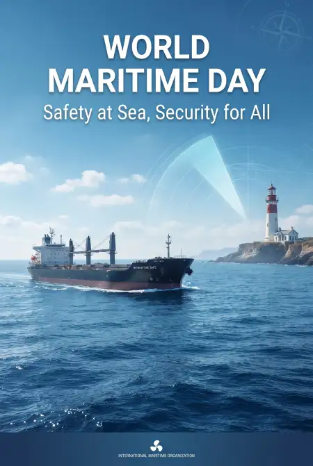 world maritime day 2026 maritime safety poster