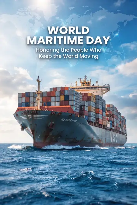 world maritime day 2026 message for shipping industry