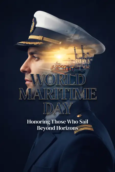world maritime day 2026 sailors poster
