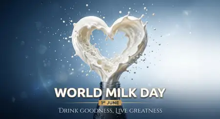 World Milk Day 2026 Beautiful Milk Splash Wallpapers - Free World Milk Day 2026 Download