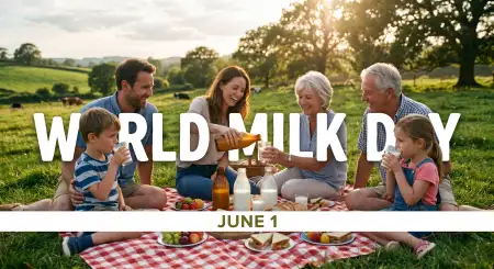 World Milk Day 2026 Dairy Farm Social Media Content - Free World Milk Day 2026 Download