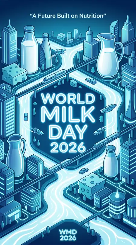 World Milk Day 2026 Dairy Industry Graphics - Free World Milk Day 2026 Download