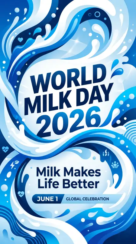 World Milk Day 2026 Free Png Images - Free World Milk Day 2026 Download