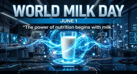 World Milk Day 2026 Milk Lover Social Media Graphics - Free World Milk Day 2026 Download