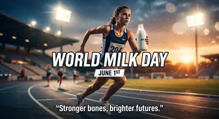 World Milk Day 2026 Motivational Quote Posters - Free World Milk Day 2026 Download