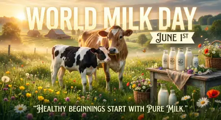 World Milk Day 2026 Social Media Banner Templates - Free World Milk Day 2026 Download