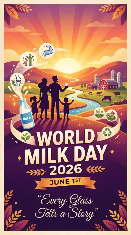 World Milk Day 2026 Vector Illustration Download - Free World Milk Day 2026 Download