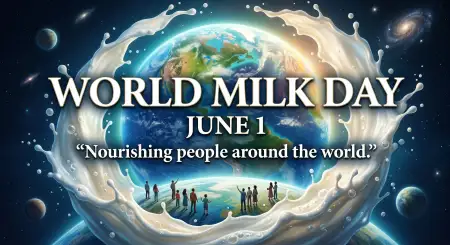 World Milk Day Banner Poster 2 - Free World Milk Day Poster Download