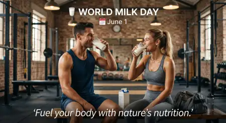 World Milk Day Website Banner Poster - Free World Milk Day Poster Download