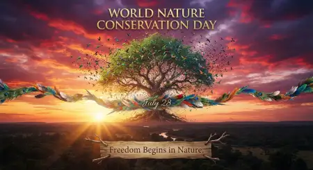 World Nature Conservation Day Greetings 2026 - Free World Nature Conservation Day 2026 Download