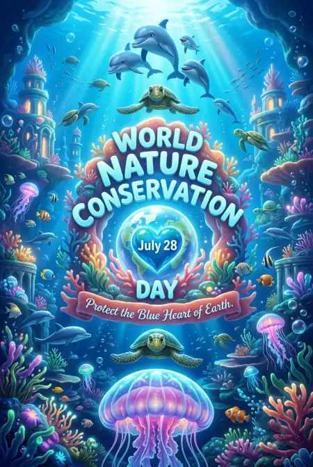 World Nature Conservation Day Instagram Post - Free World Nature Conservation Day 2026 Download