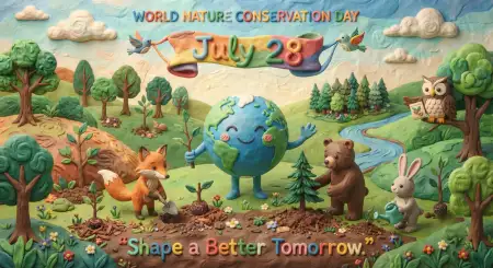 World Nature Conservation Day Messages 2026 - Free World Nature Conservation Day 2026 Download