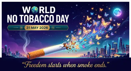 World No Tobacco Day 2026 Awareness Content For Facebook - Free World No Tobacco Day 2026 Download