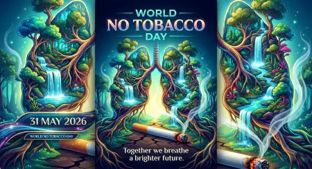 World No Tobacco Day 2026 Awareness Images - Free World No Tobacco Day 2026 Download