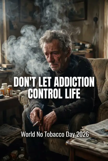World No Tobacco Day 2026 Digital Poster - Free World No Tobacco Day 2026 Download