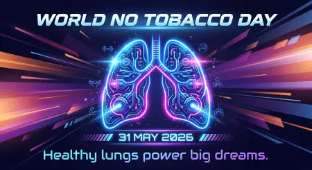 World No Tobacco Day 2026 Healthcare Banner - Free World No Tobacco Day 2026 Download