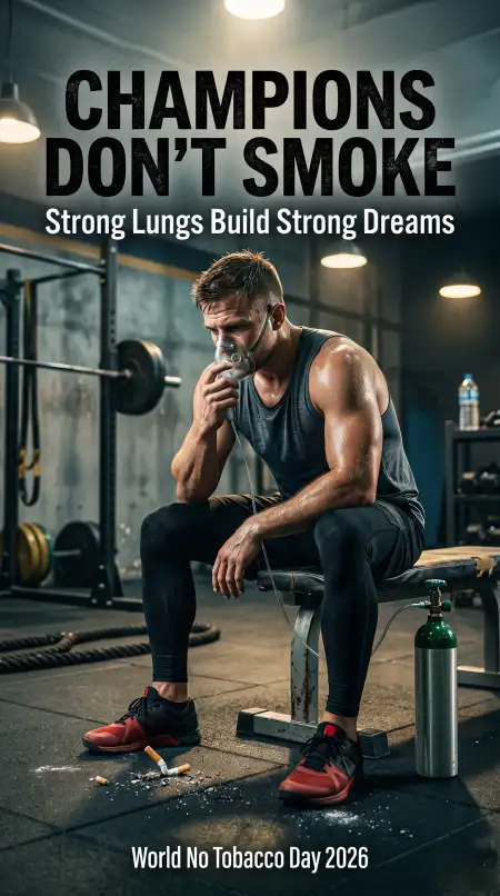 World No Tobacco Day 2026 Motivational Quotes - Free World No Tobacco Day 2026 Download